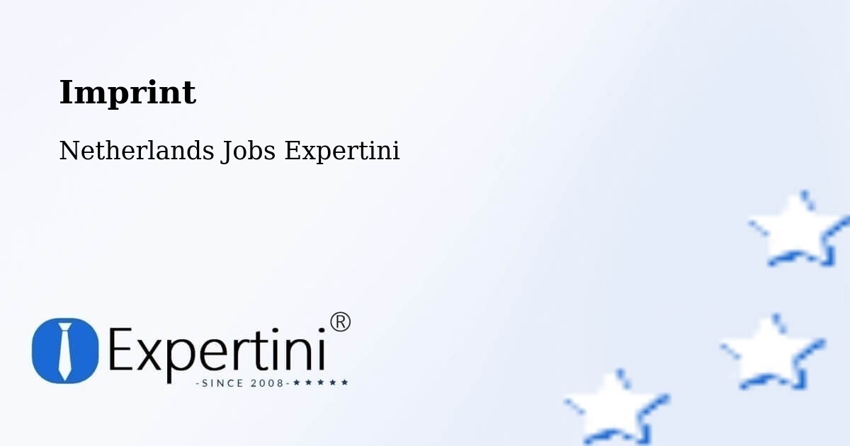 Imprint - Netherlands Jobs Expertini